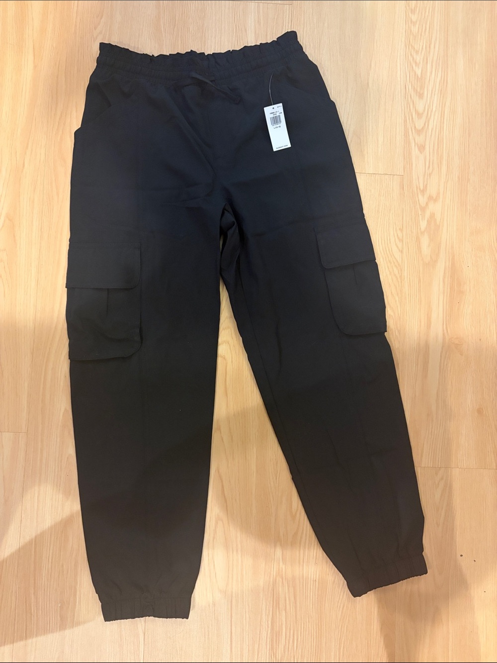 Girls Old Navy Black Cargo Joggers NWT Size L